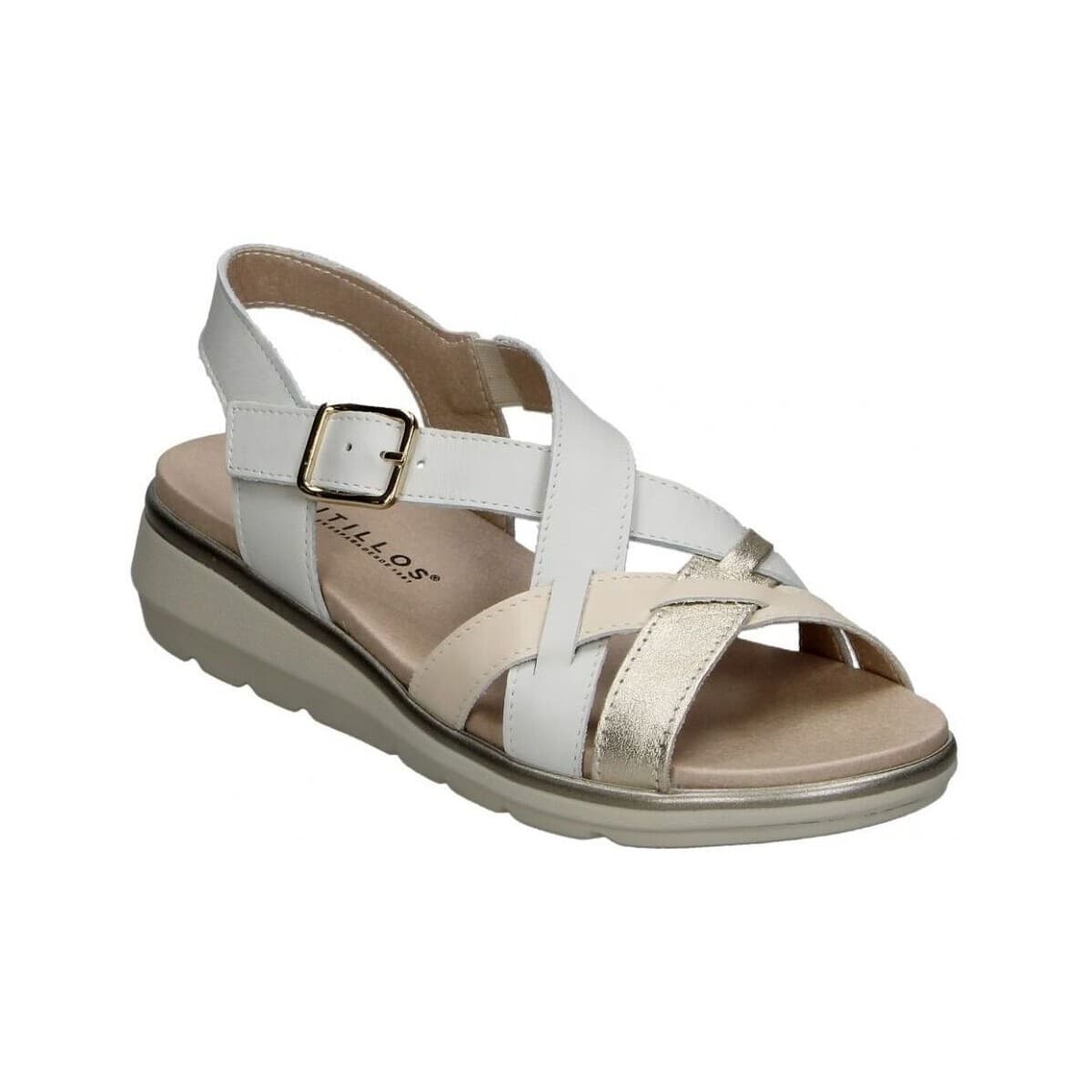 Women's Platforms Pitillos White