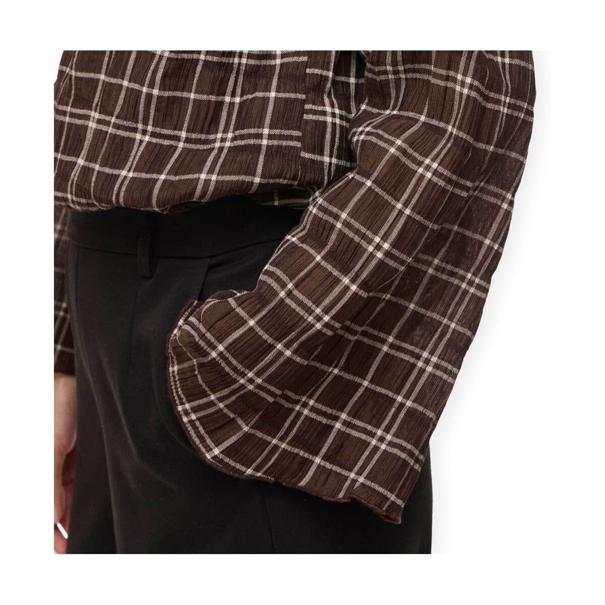 Women's T-Shirts Vila Brown