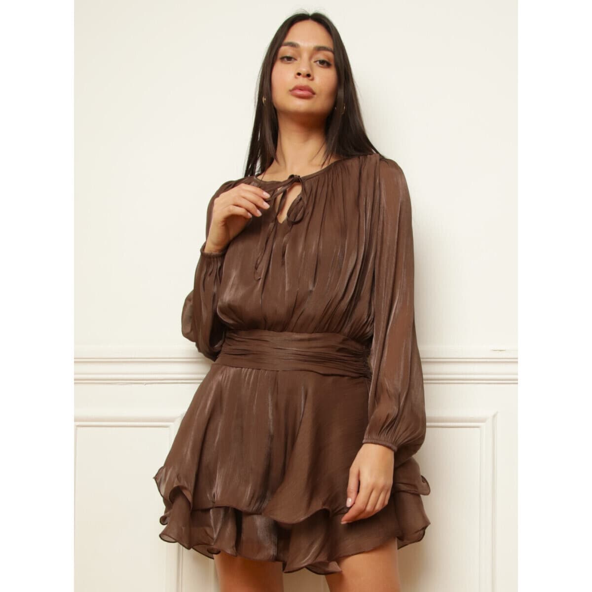 Women's Jumpsuits La Modeuse Brown