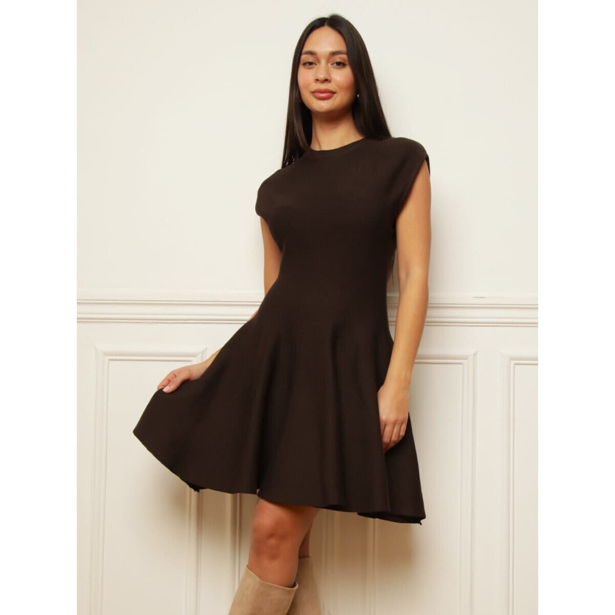 Women's Dresses La Modeuse Brown