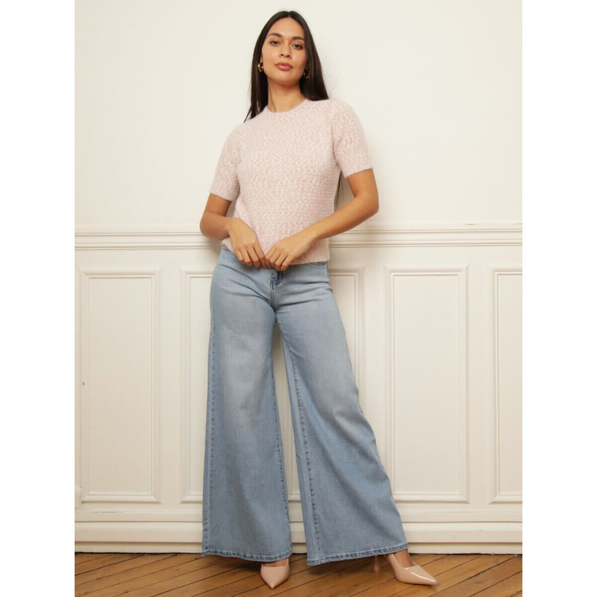 Women's Sweaters La Modeuse Pink