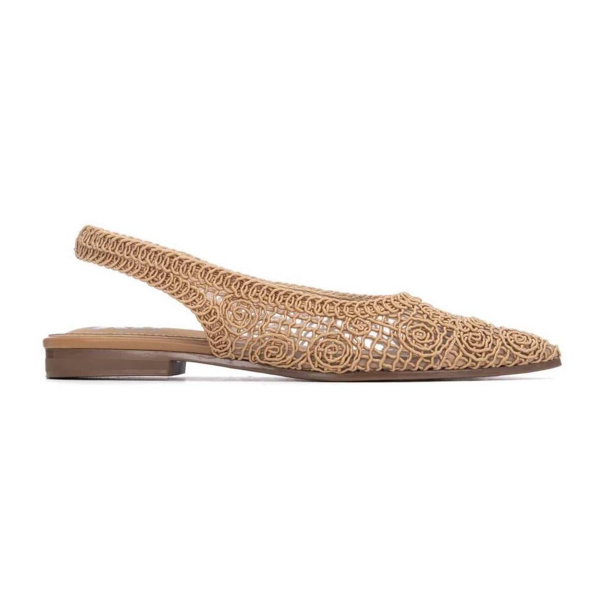 Women's Ballet Flats Xti Brown