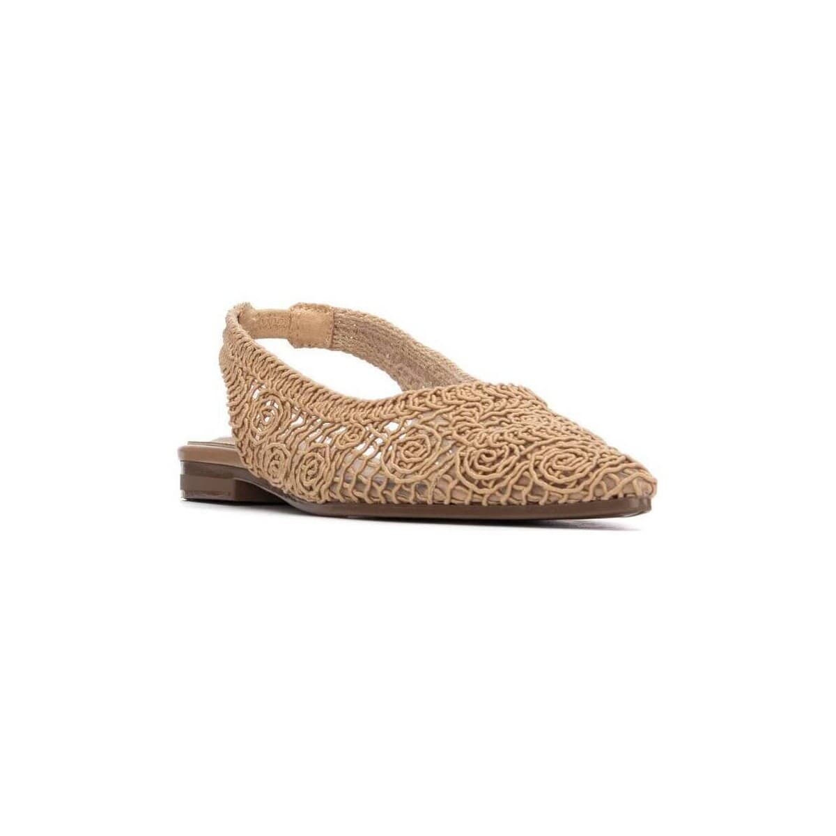Women's Ballet Flats Xti Brown