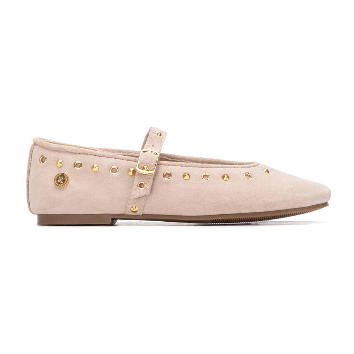 Women's Ballet Flats Xti Brown
