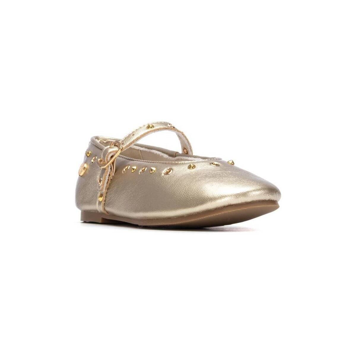 Women's Ballet Flats Xti Gold