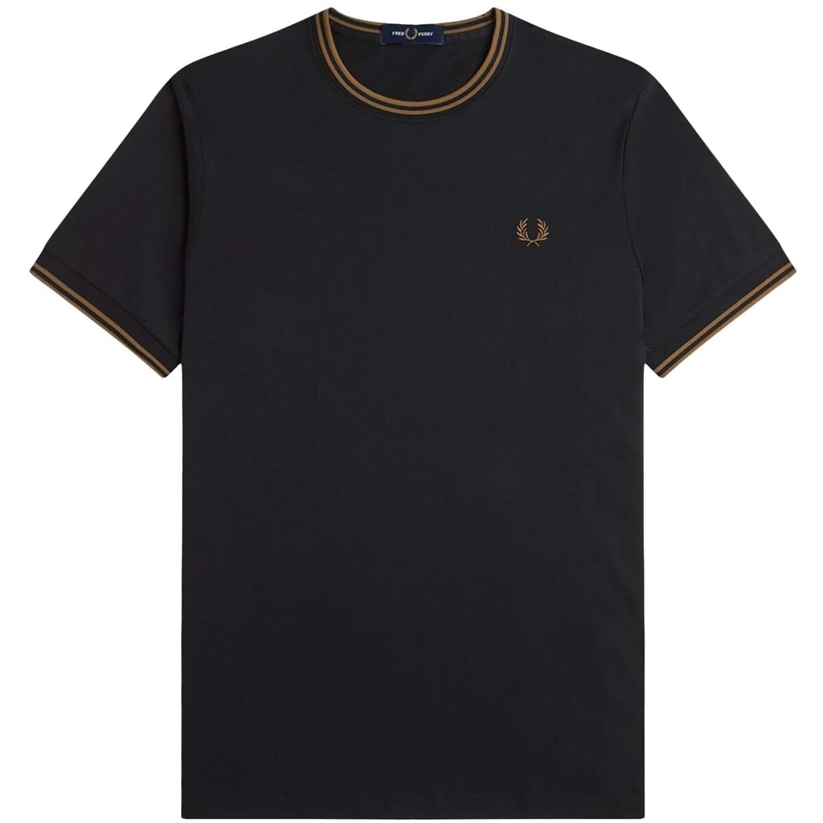 T-shirts & Polos Fred Perry Fp Twin Tipped T-Shirt