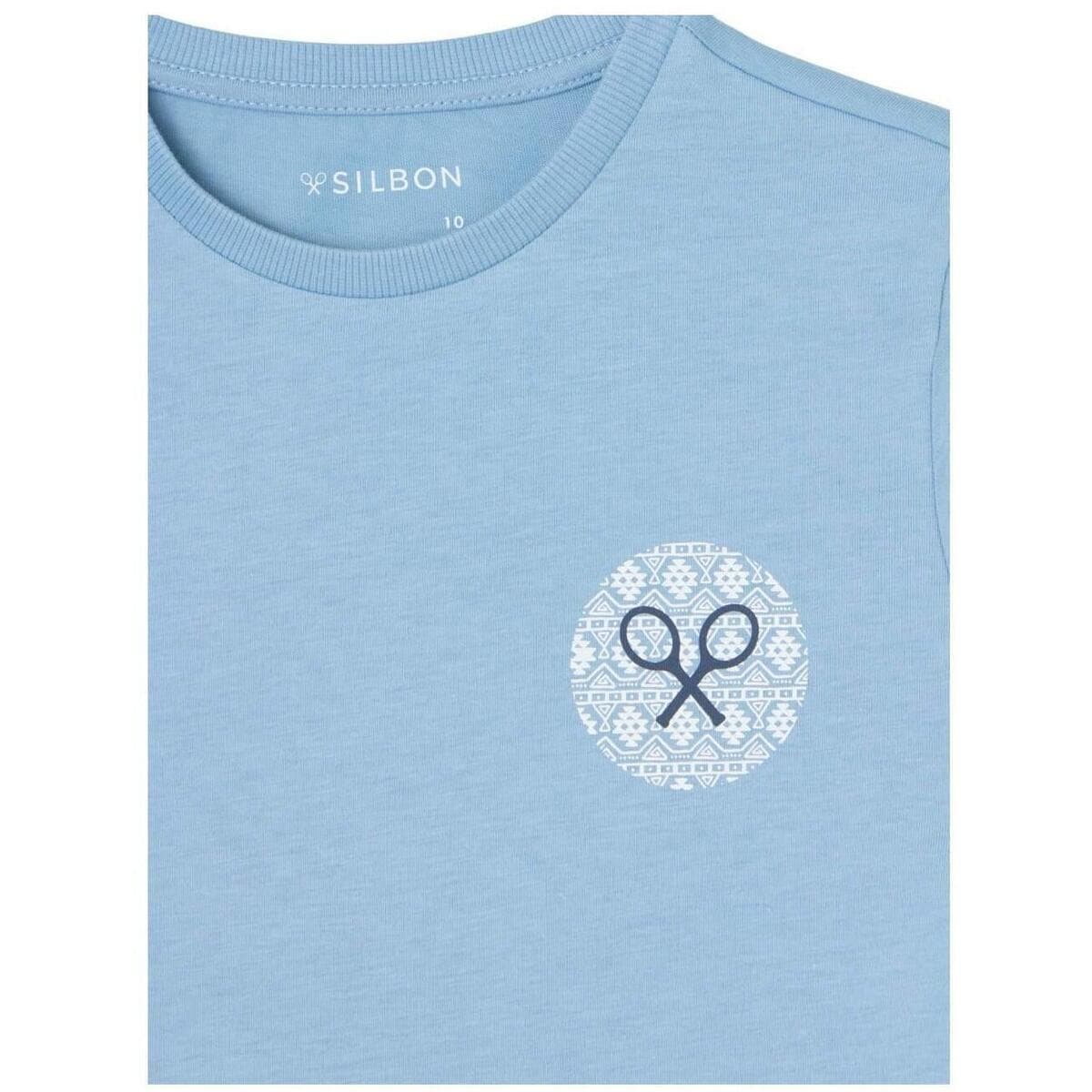 Boys' T-Shirts Silbon Blue
