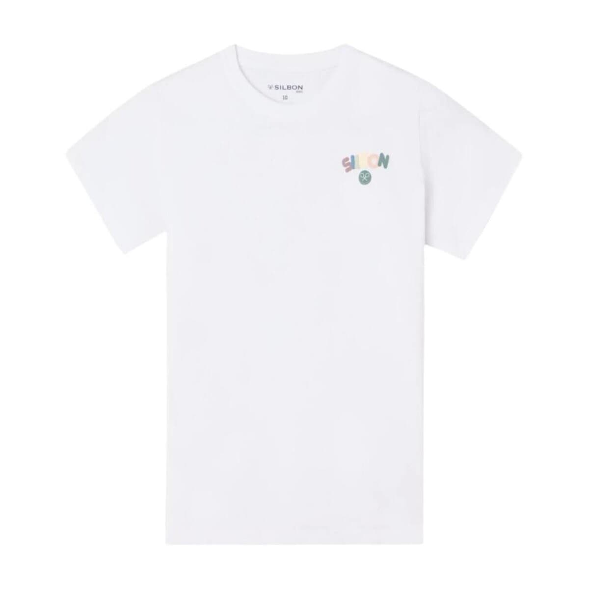 T-shirt με κοντά μανίκια Silbon SS263070401258