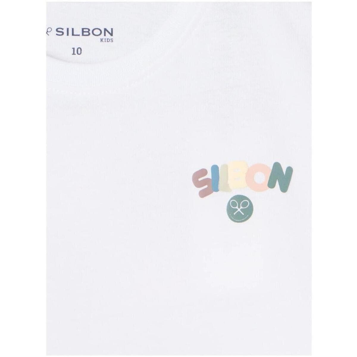 Boys' T-Shirts Silbon White