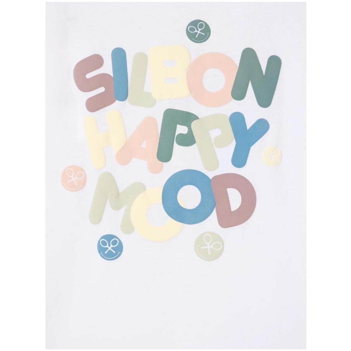 Boys' T-Shirts Silbon White