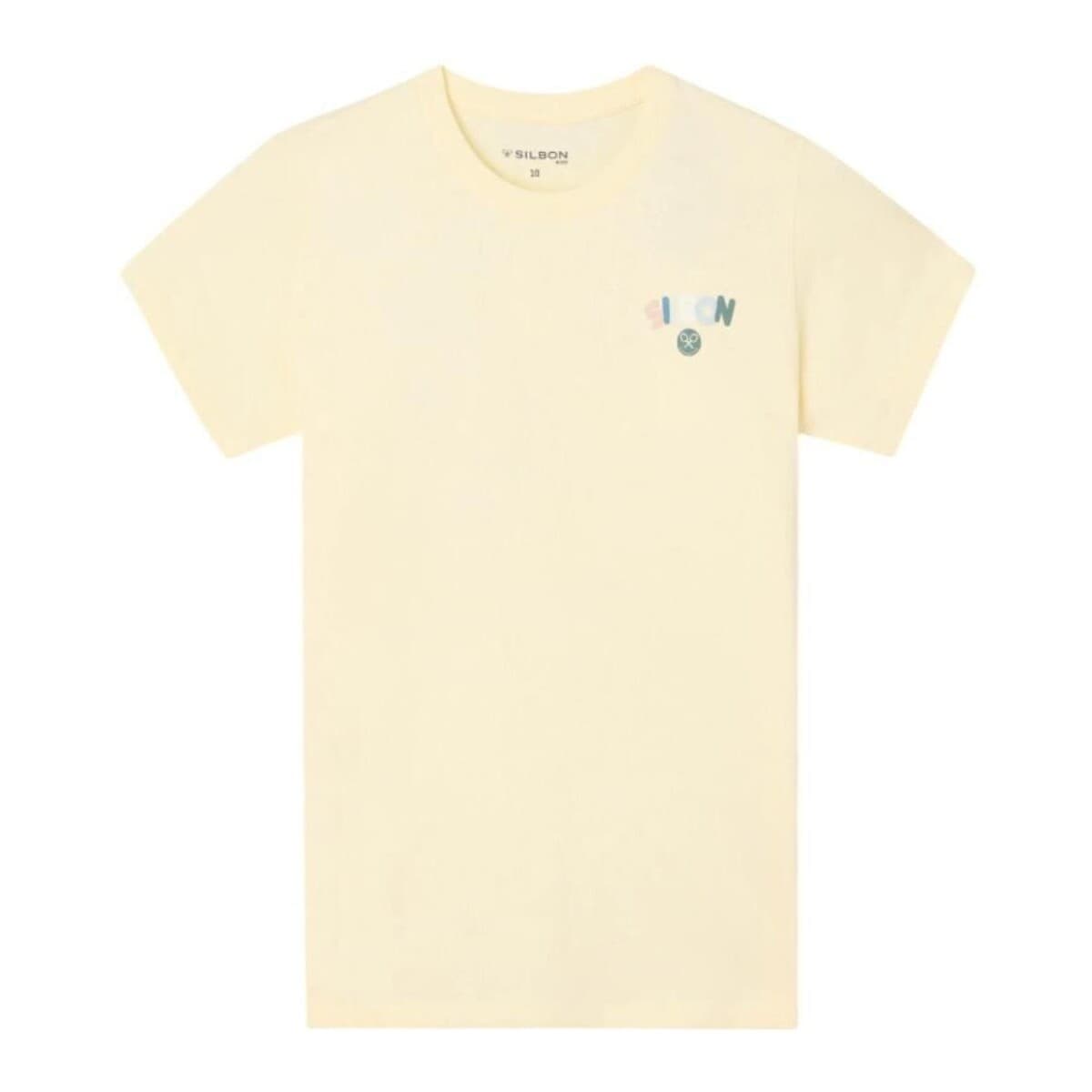 T-shirt με κοντά μανίκια Silbon SS263070404331