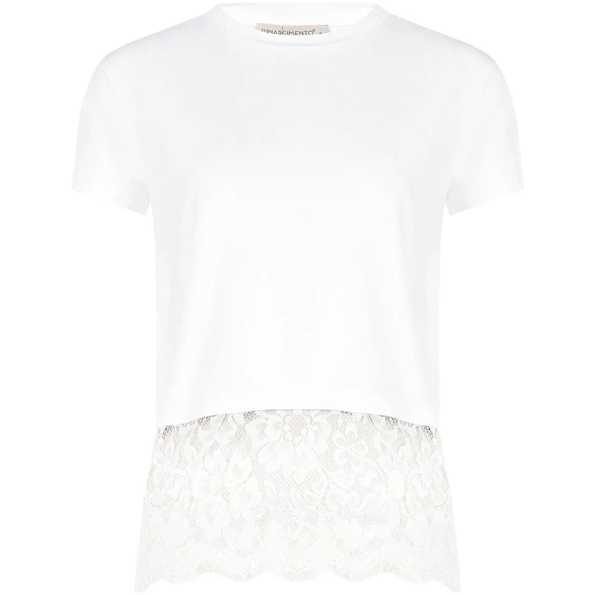 T-shirt με κοντά μανίκια Rinascimento CFC0127701003