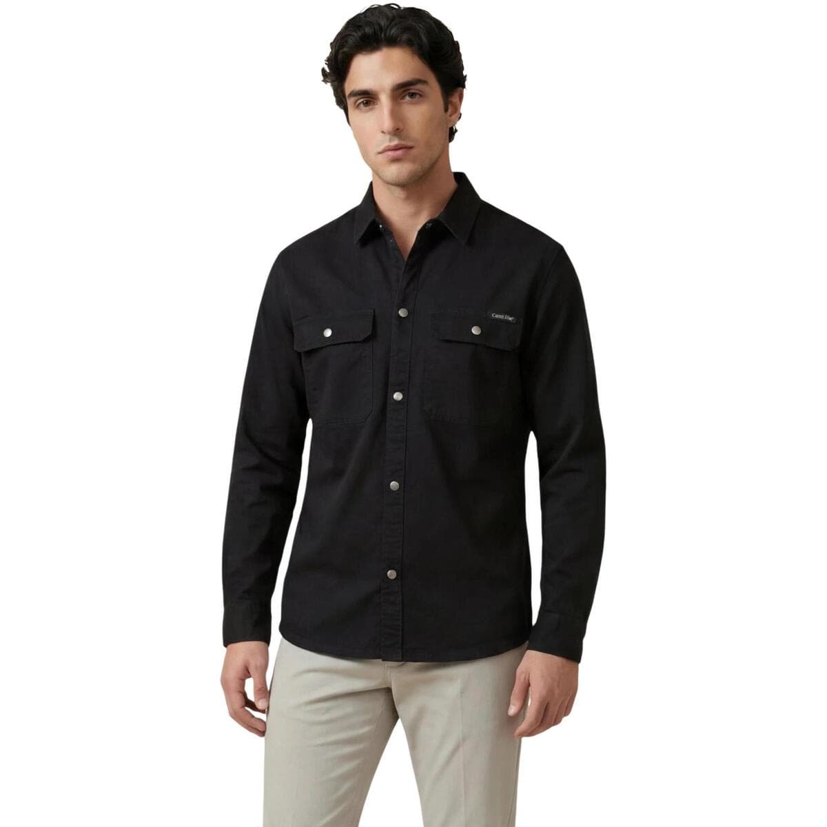 Men's Shirts Calvin Klein Black