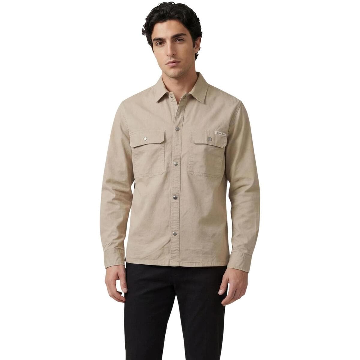 Men's Shirts Calvin Klein Beige