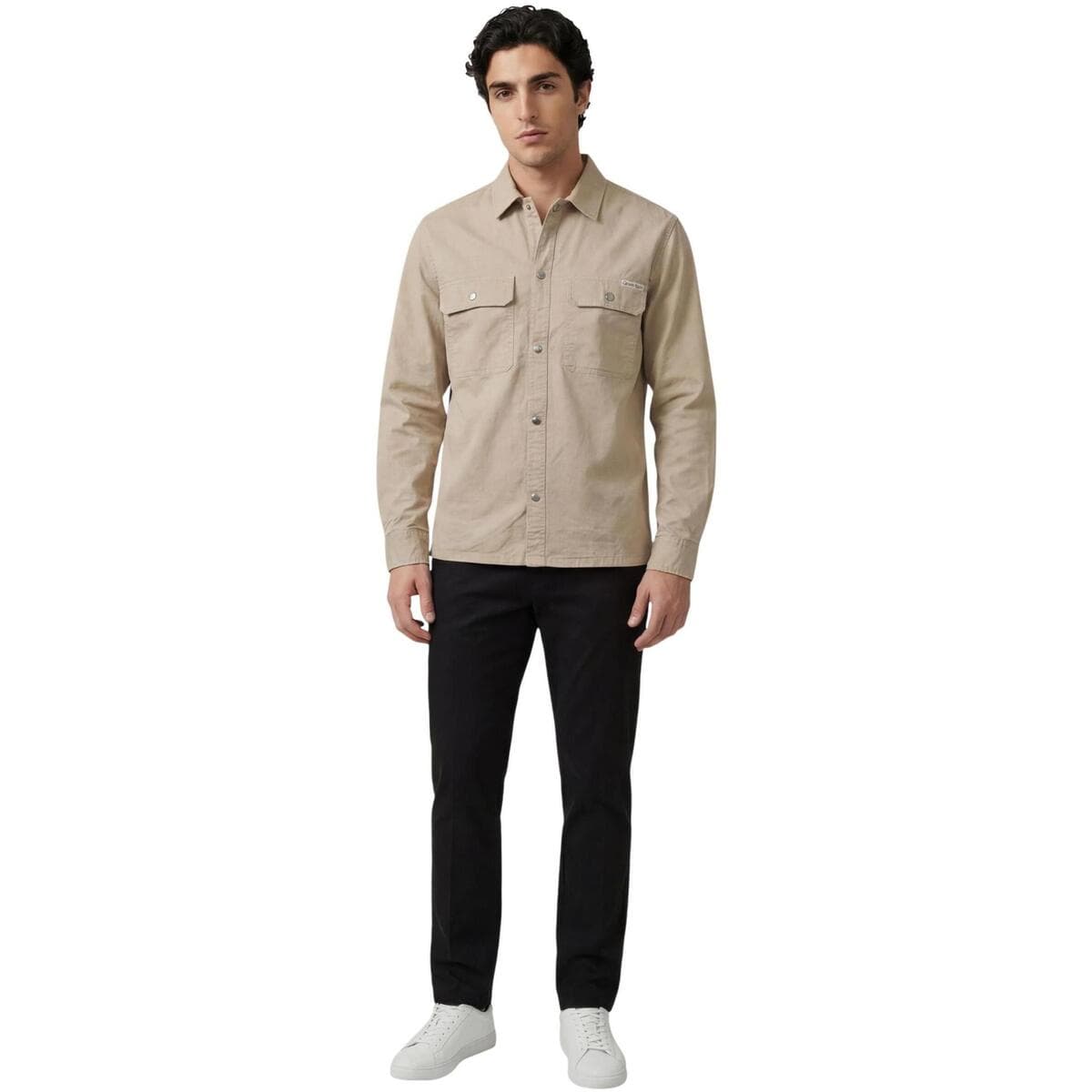 Men's Shirts Calvin Klein Beige
