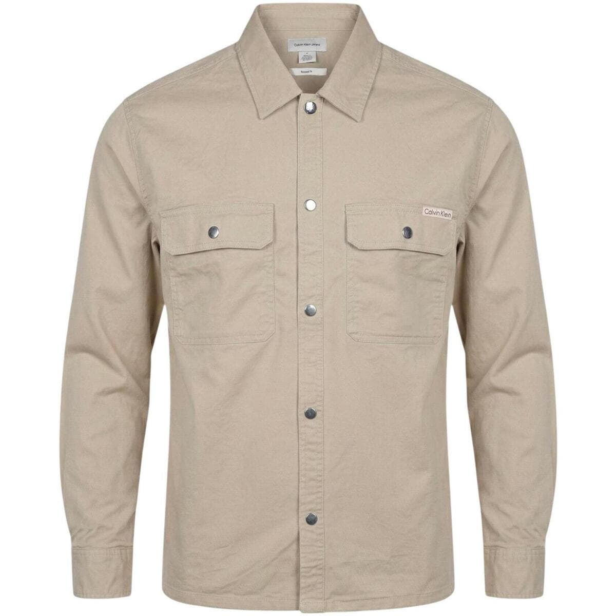 Men's Shirts Calvin Klein Beige
