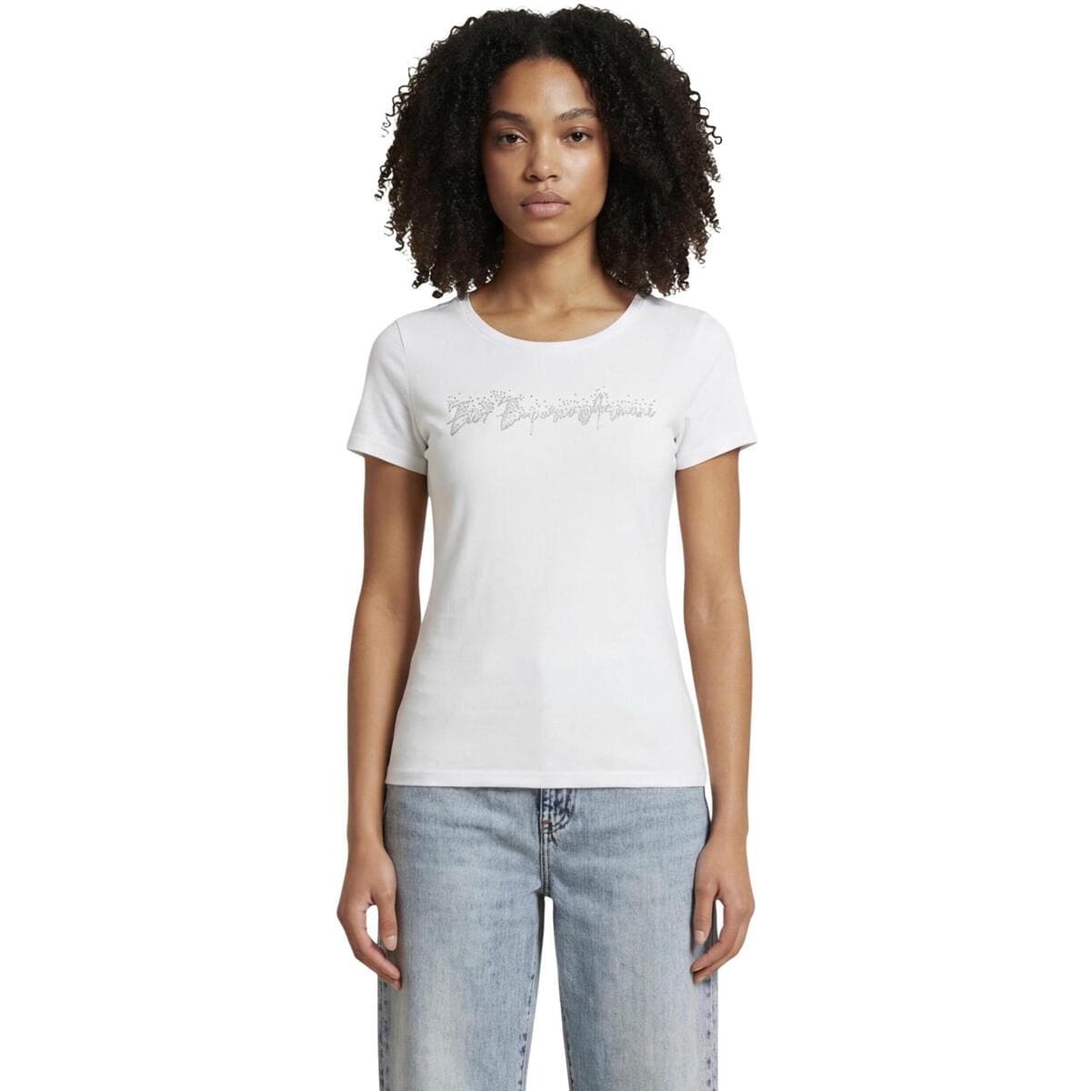 Women's T-Shirts EA7 White