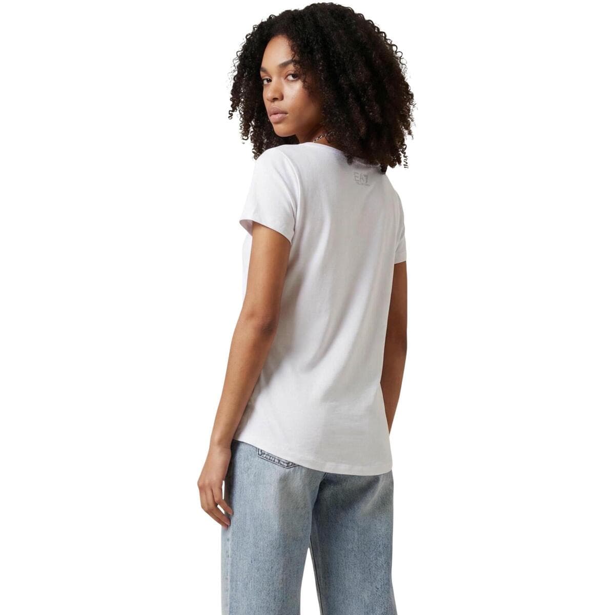Women's T-Shirts EA7 White