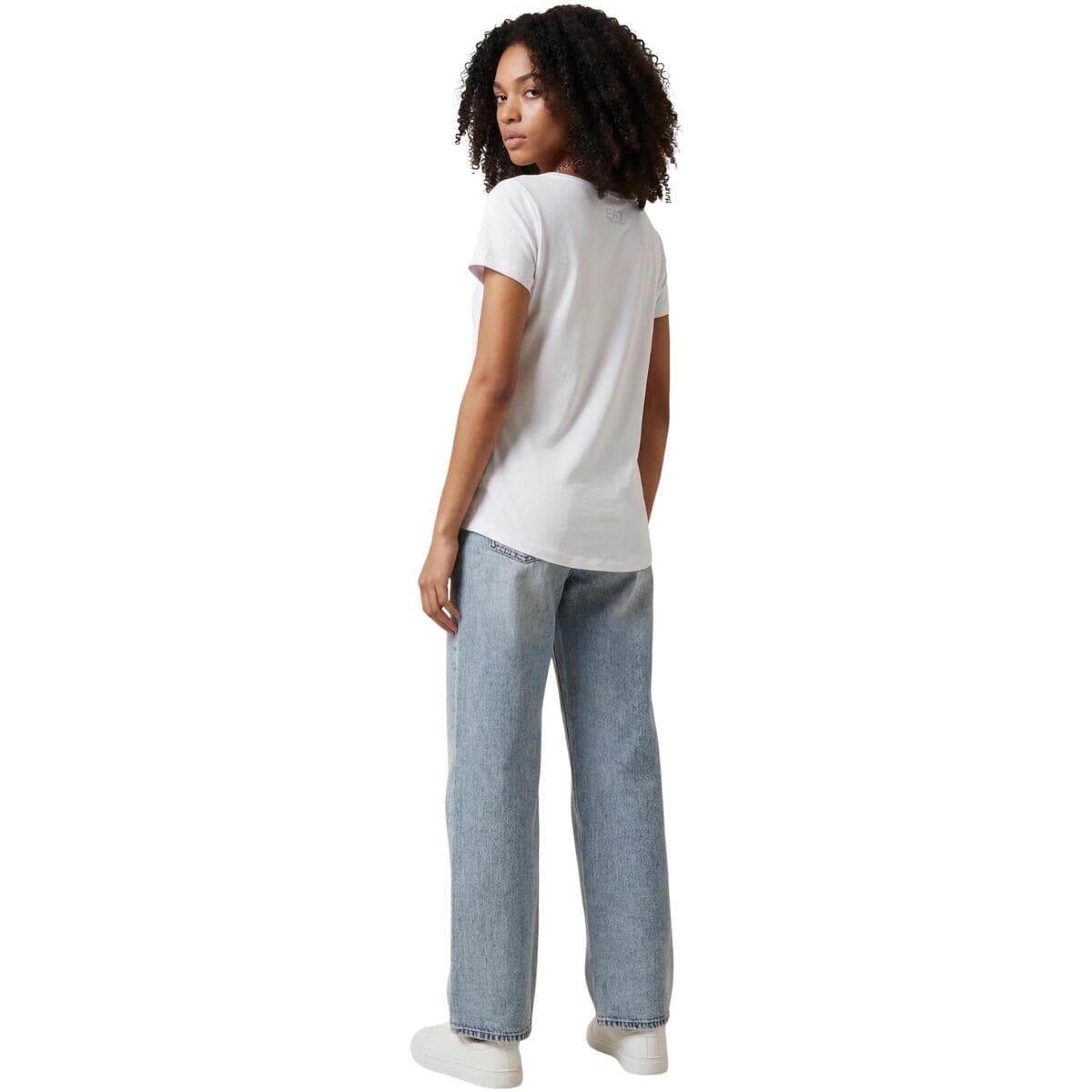 Women's T-Shirts EA7 White