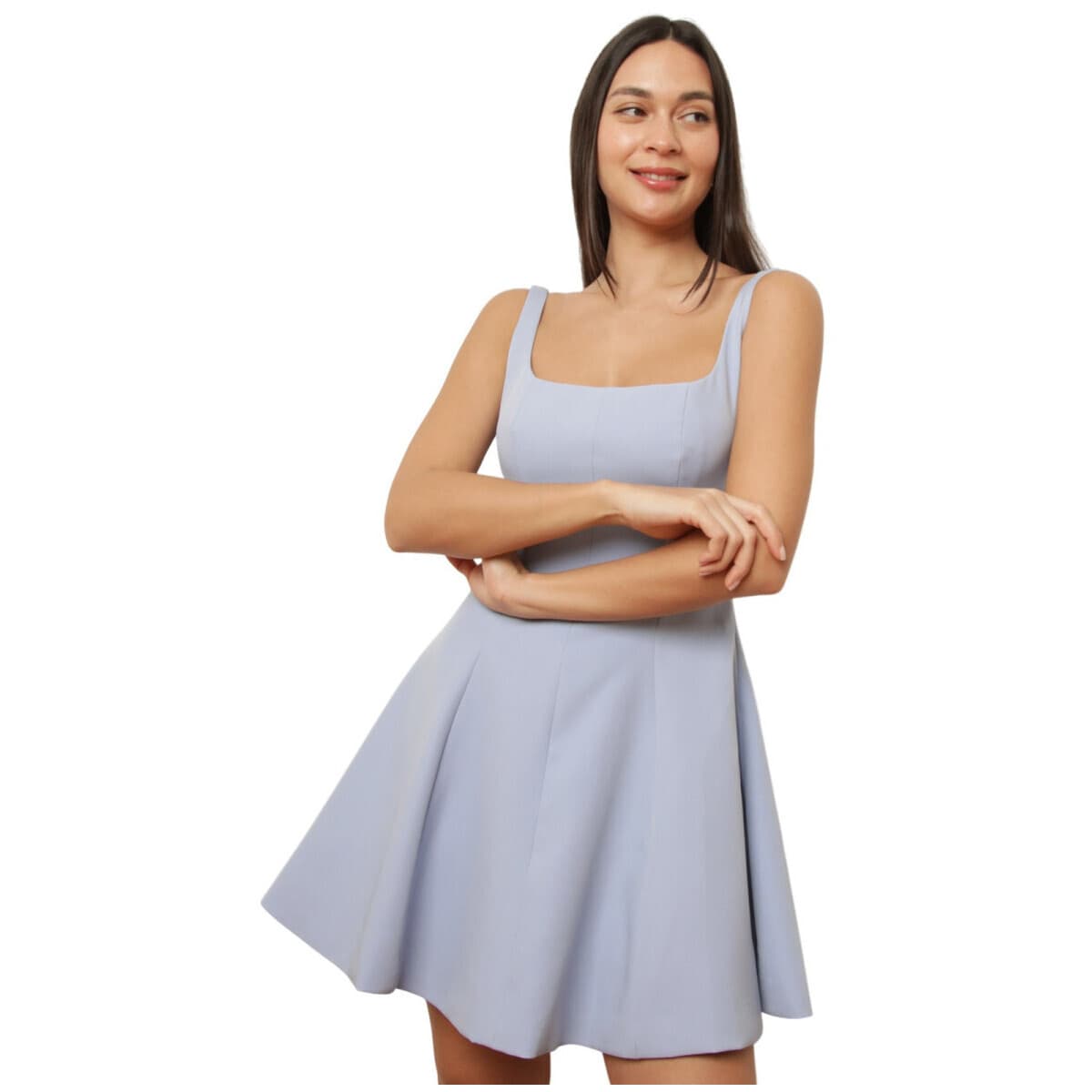 Μίντι φορέματα La Modeuse 77381_P183418