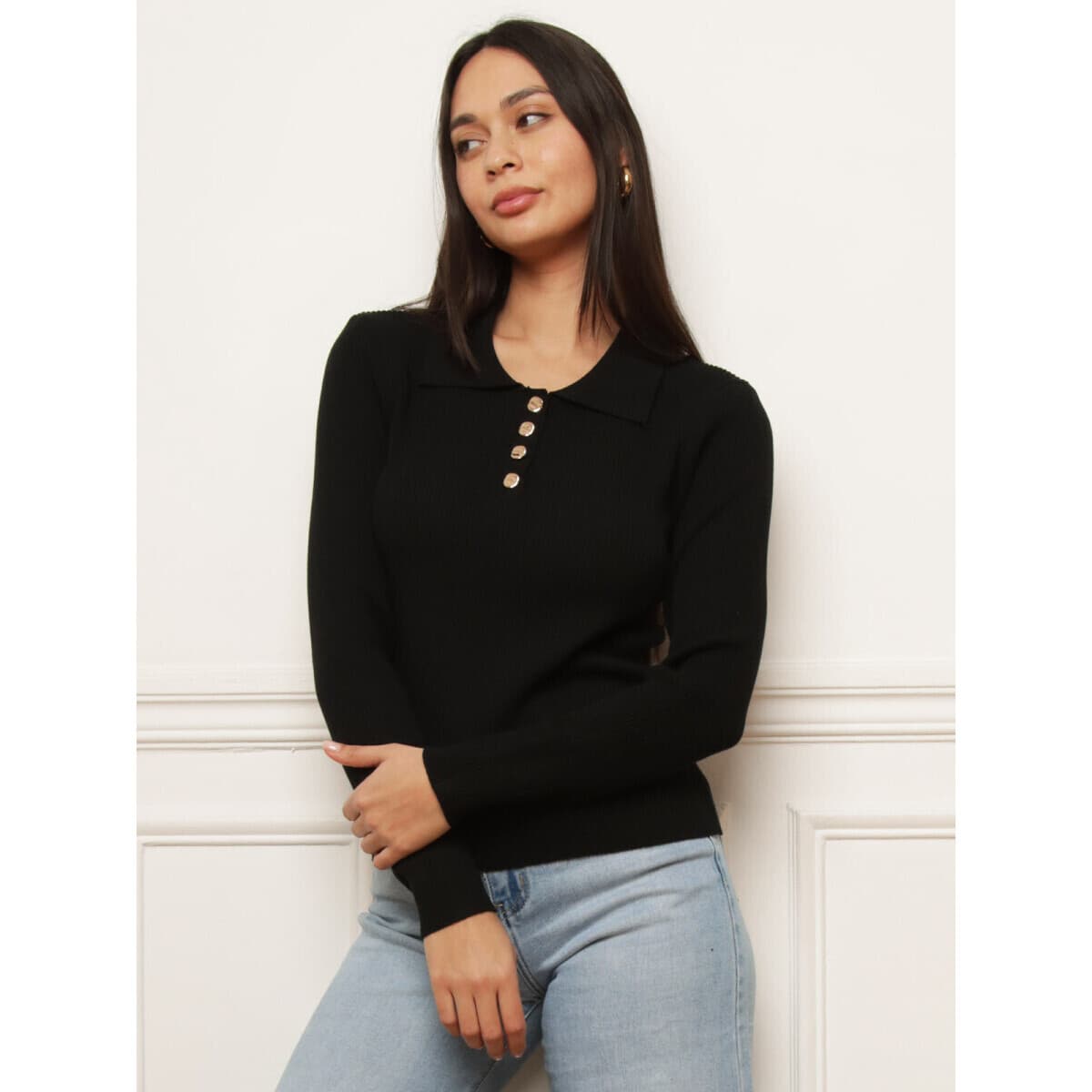 Women's Sweaters La Modeuse Black