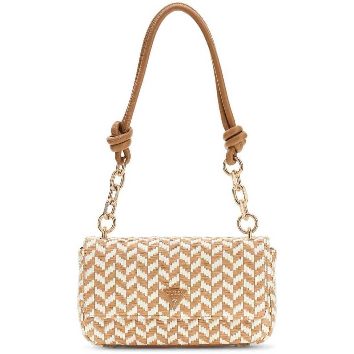 Women's Shoulder Bags Guess Beige