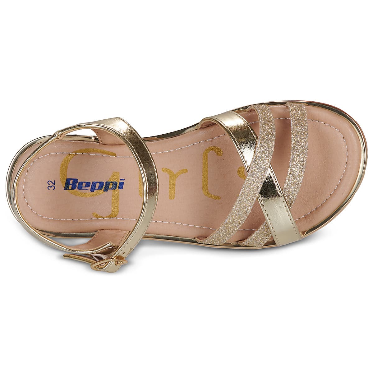 Girls' Sandals BEPPI Gold