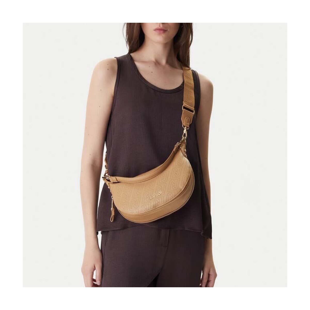 Women's Shoulder Bags Liu Jo Brown