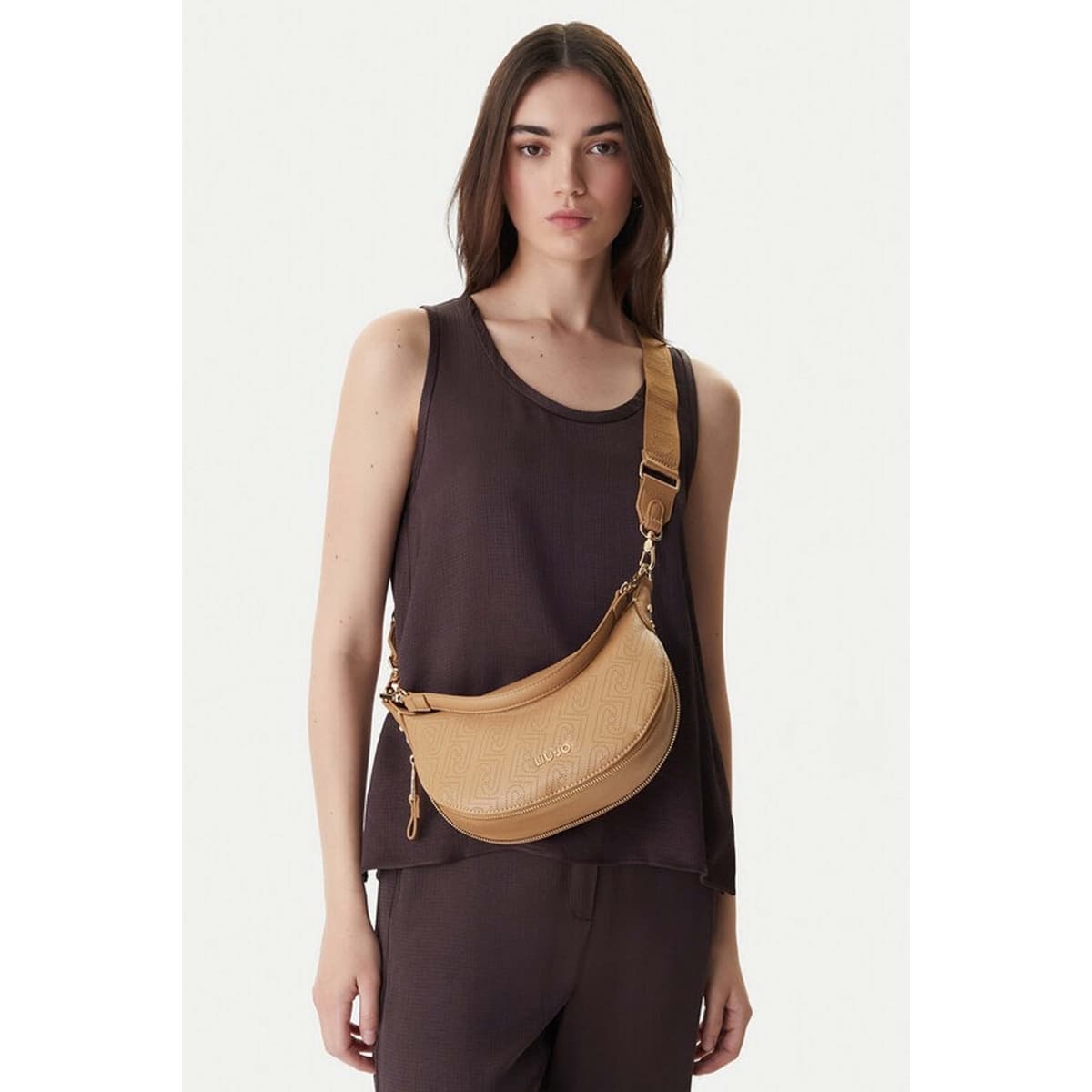 Women's Shoulder Bags Liu Jo Brown