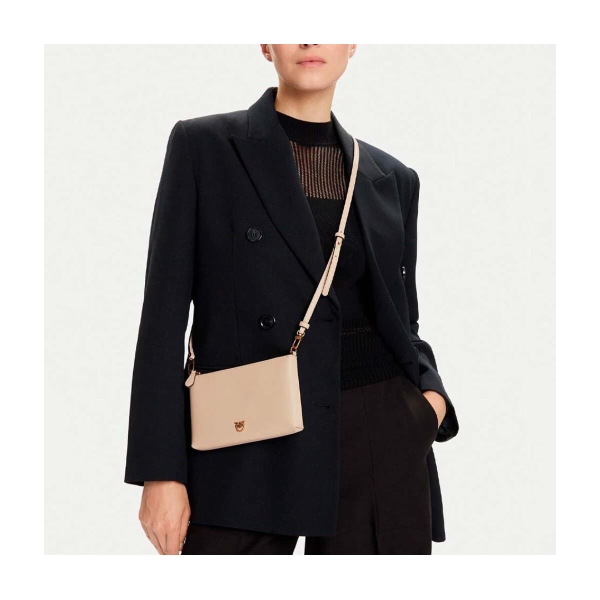 Women's Shoulder Bags Pinko Beige