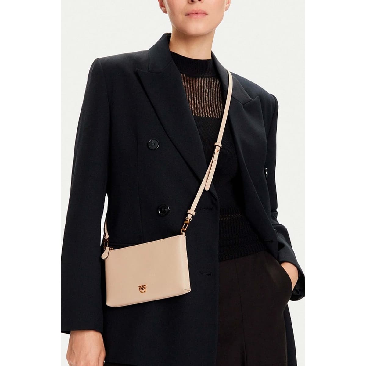 Women's Shoulder Bags Pinko Beige