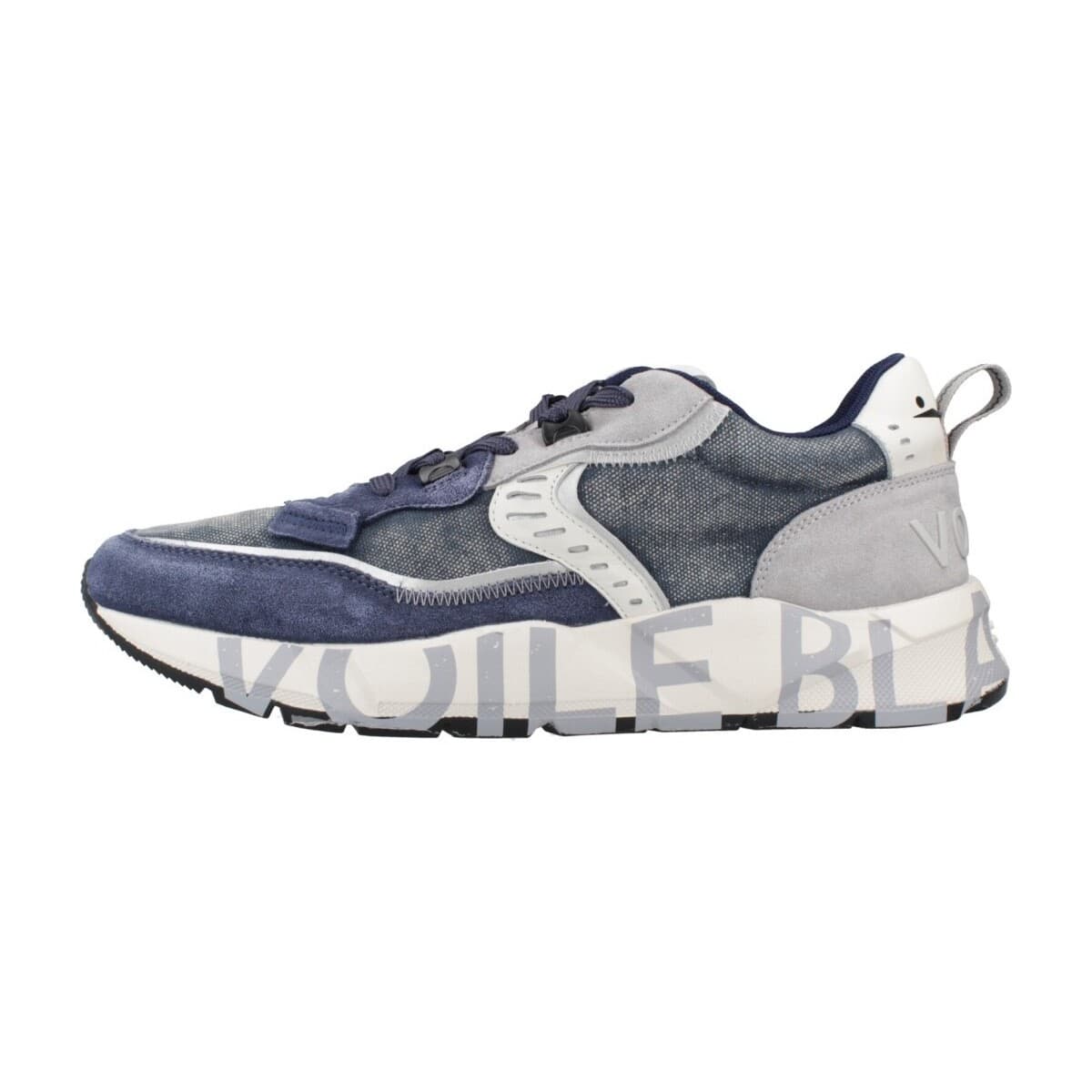 Men's Sneakers Voile Blanche Blue