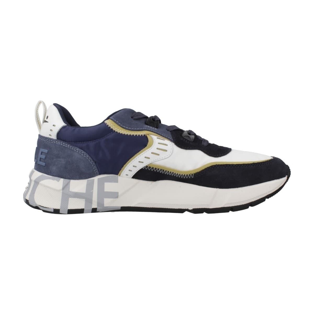Men's Sneakers Voile Blanche Blue