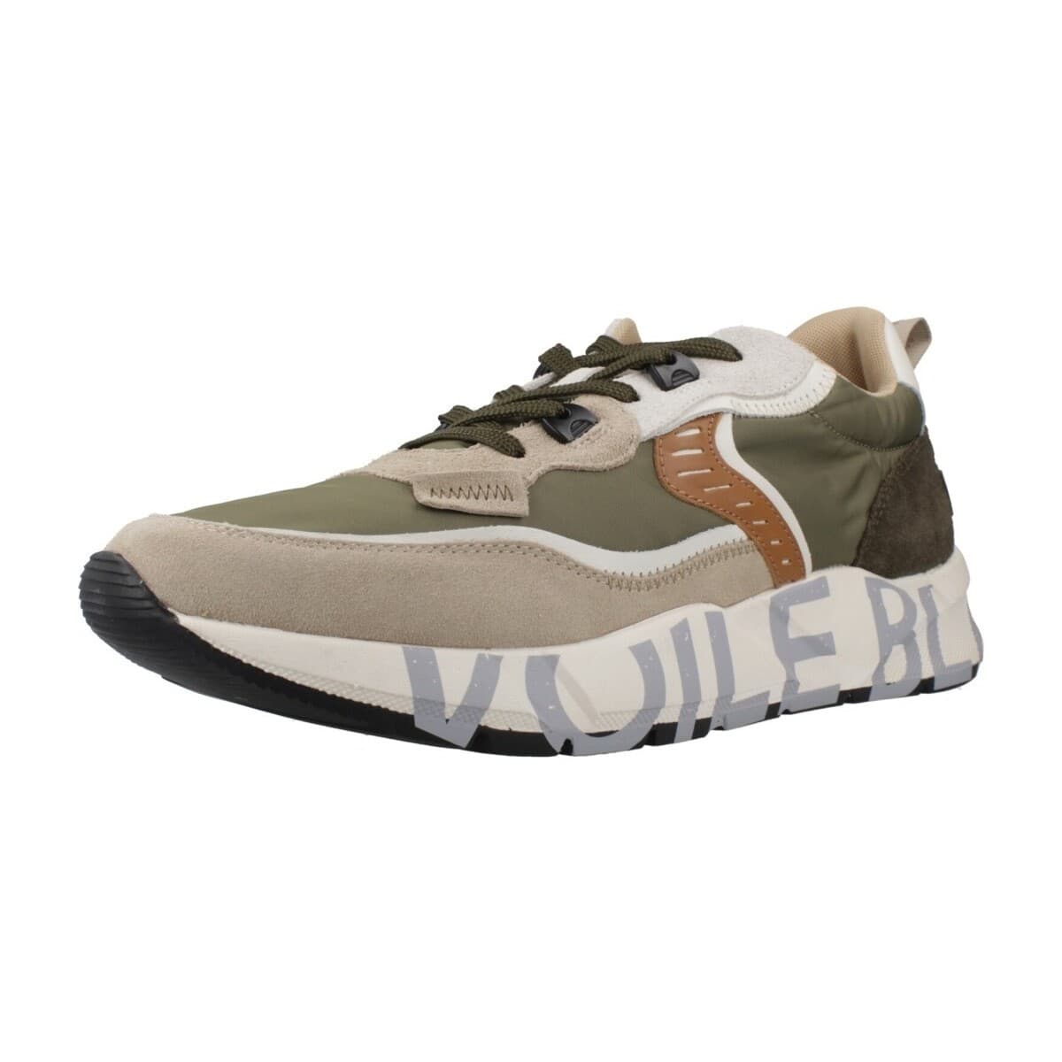 Men's Sneakers Voile Blanche Green