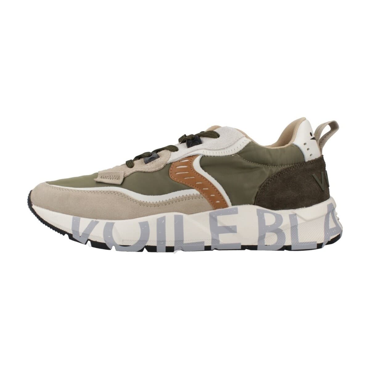 Men's Sneakers Voile Blanche Green