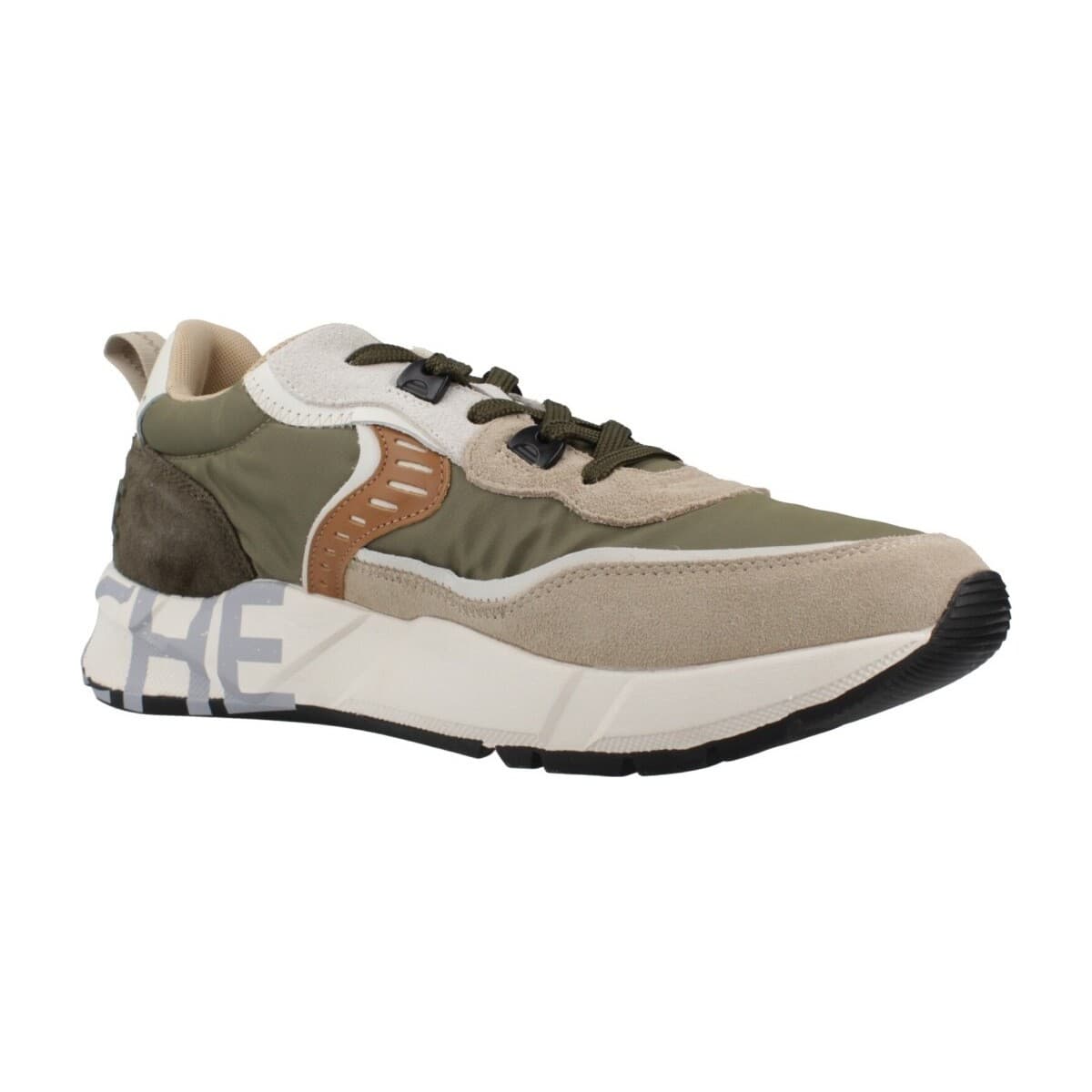 Men's Sneakers Voile Blanche Green