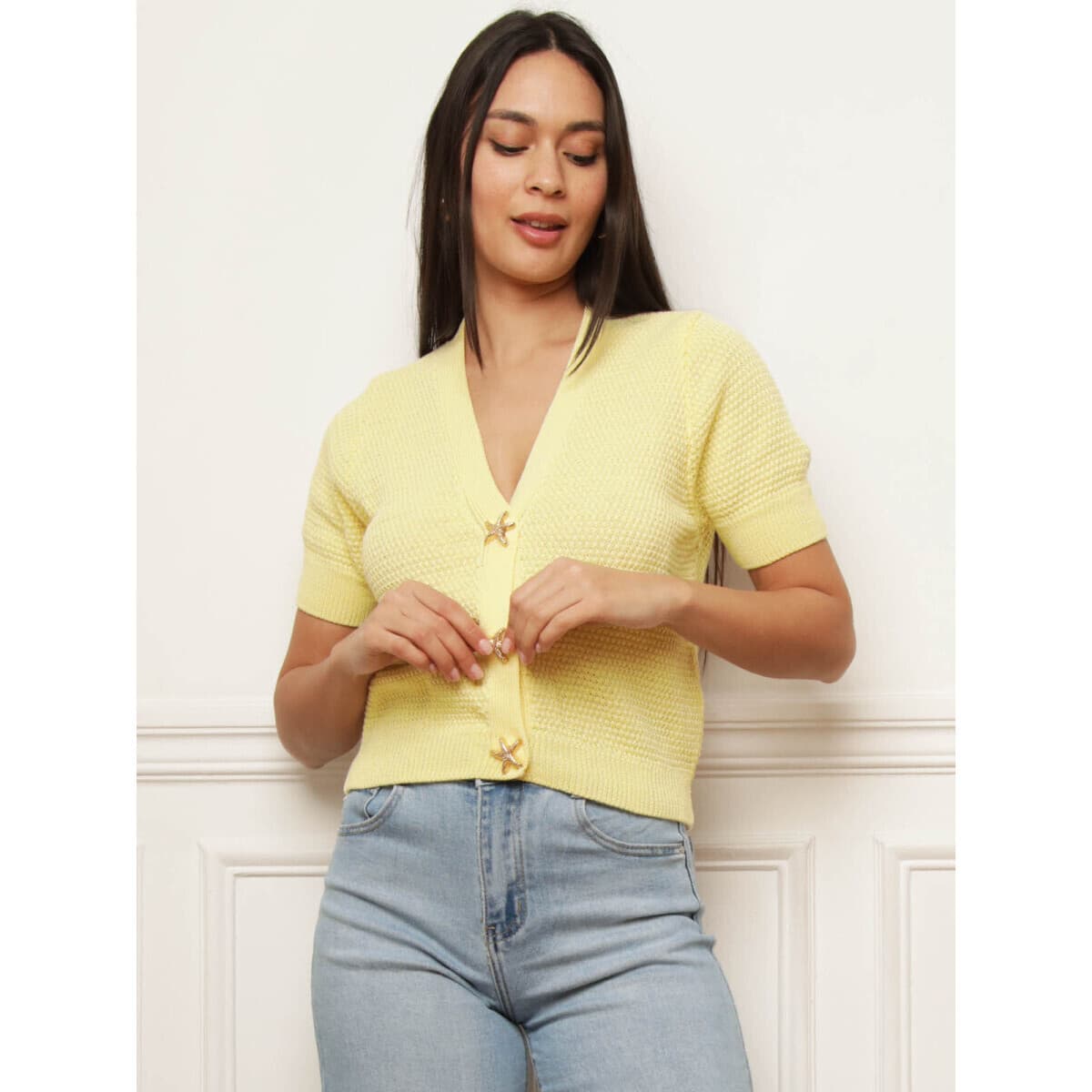 Women's Jackets La Modeuse Yellow