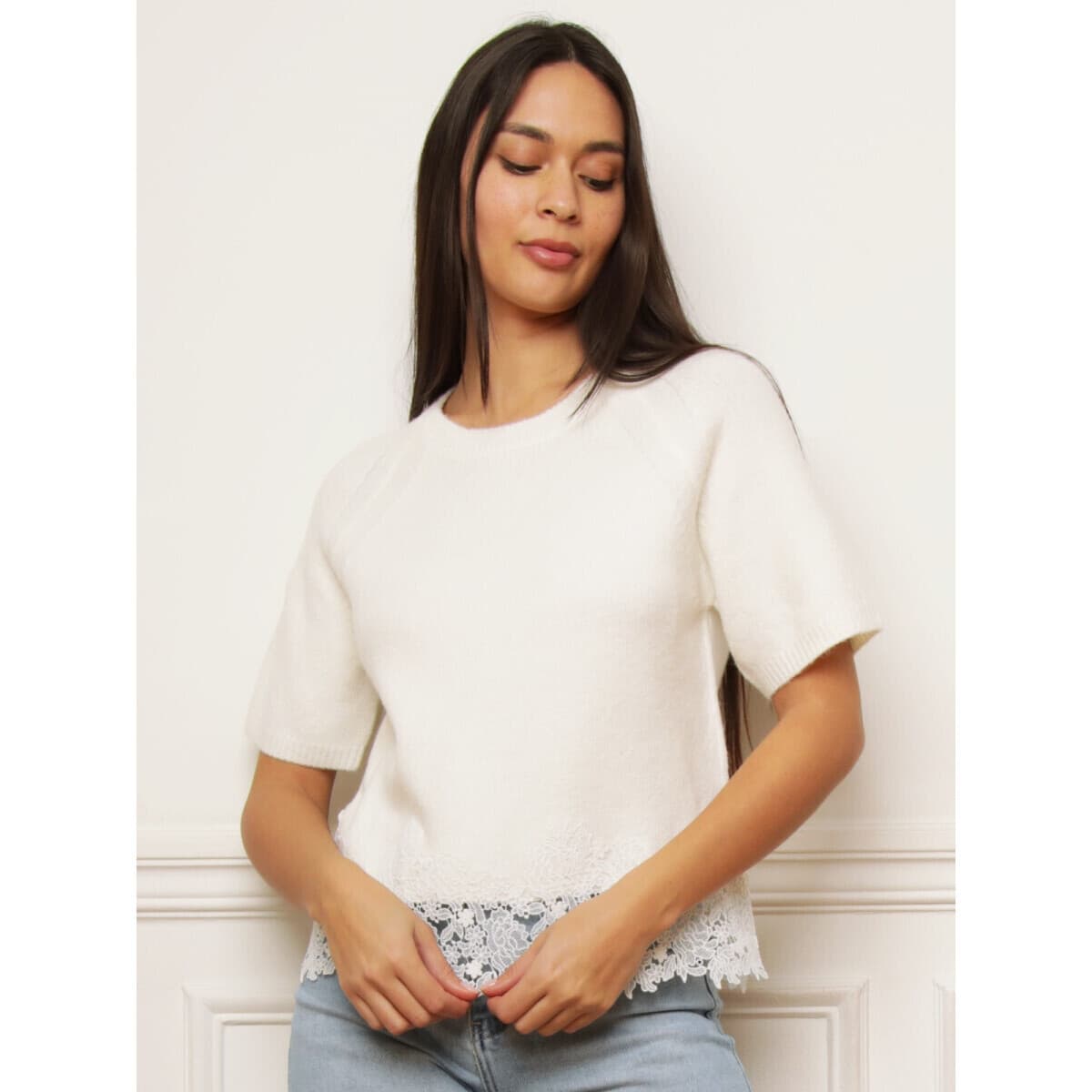 Women's Sports T-Shirts La Modeuse White