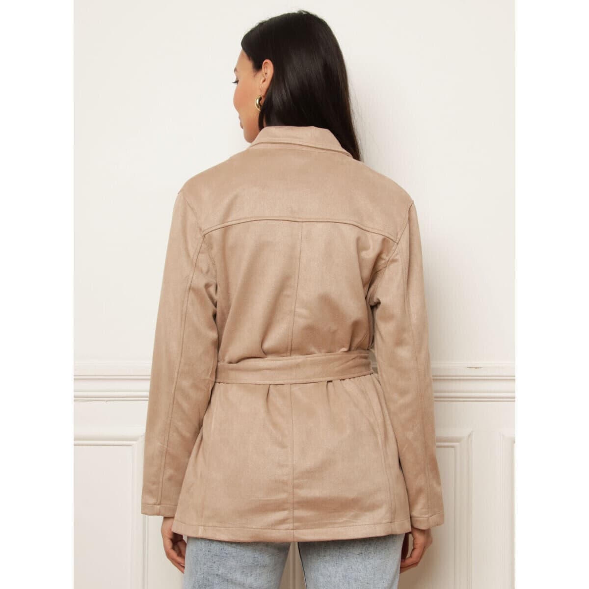 Women's Blazers La Modeuse Beige