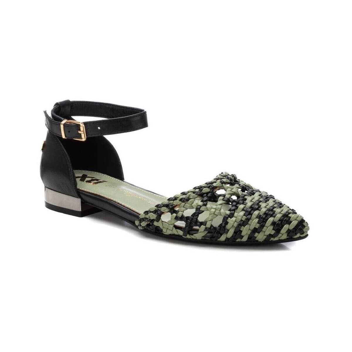 Women's Ballet Flats Xti Green