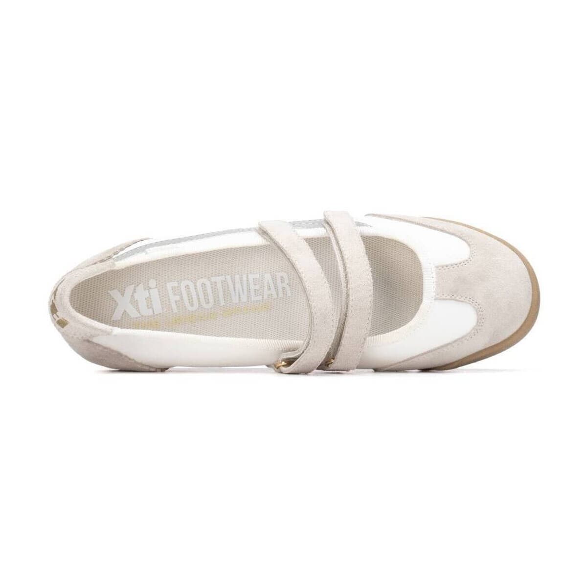Women's Ballet Flats Xti White