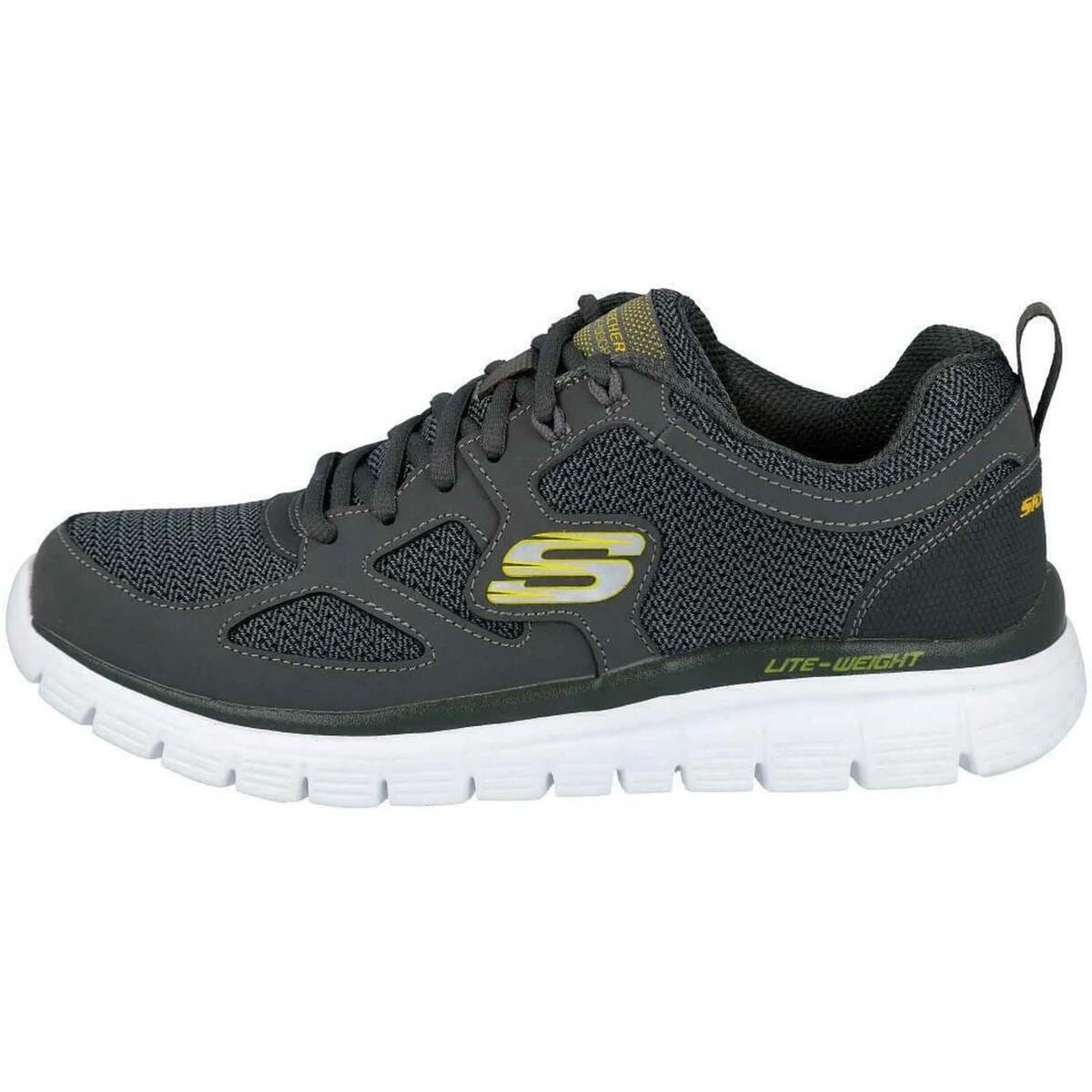 Skechers Burns Agoura 52635-BKGY Ανδρικά Αθλητικά Παπούτσια Running Γκρι