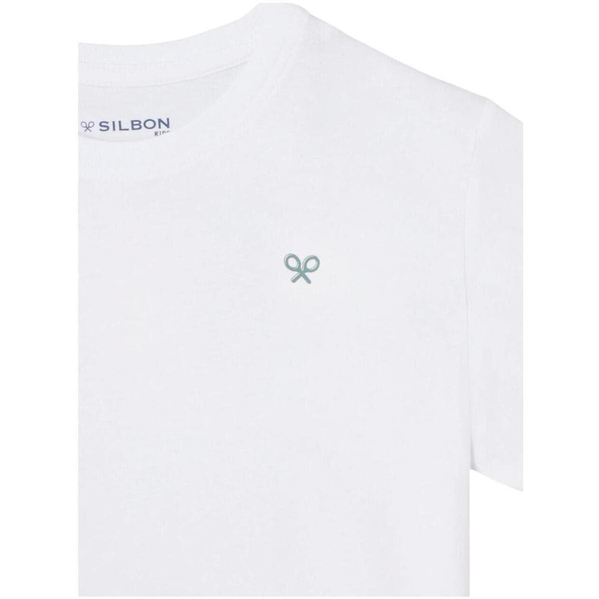 Boys' T-Shirts Silbon White