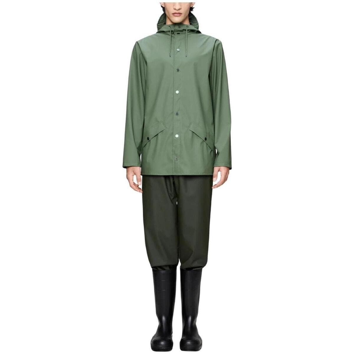 Women's Windbreakers Rains Green