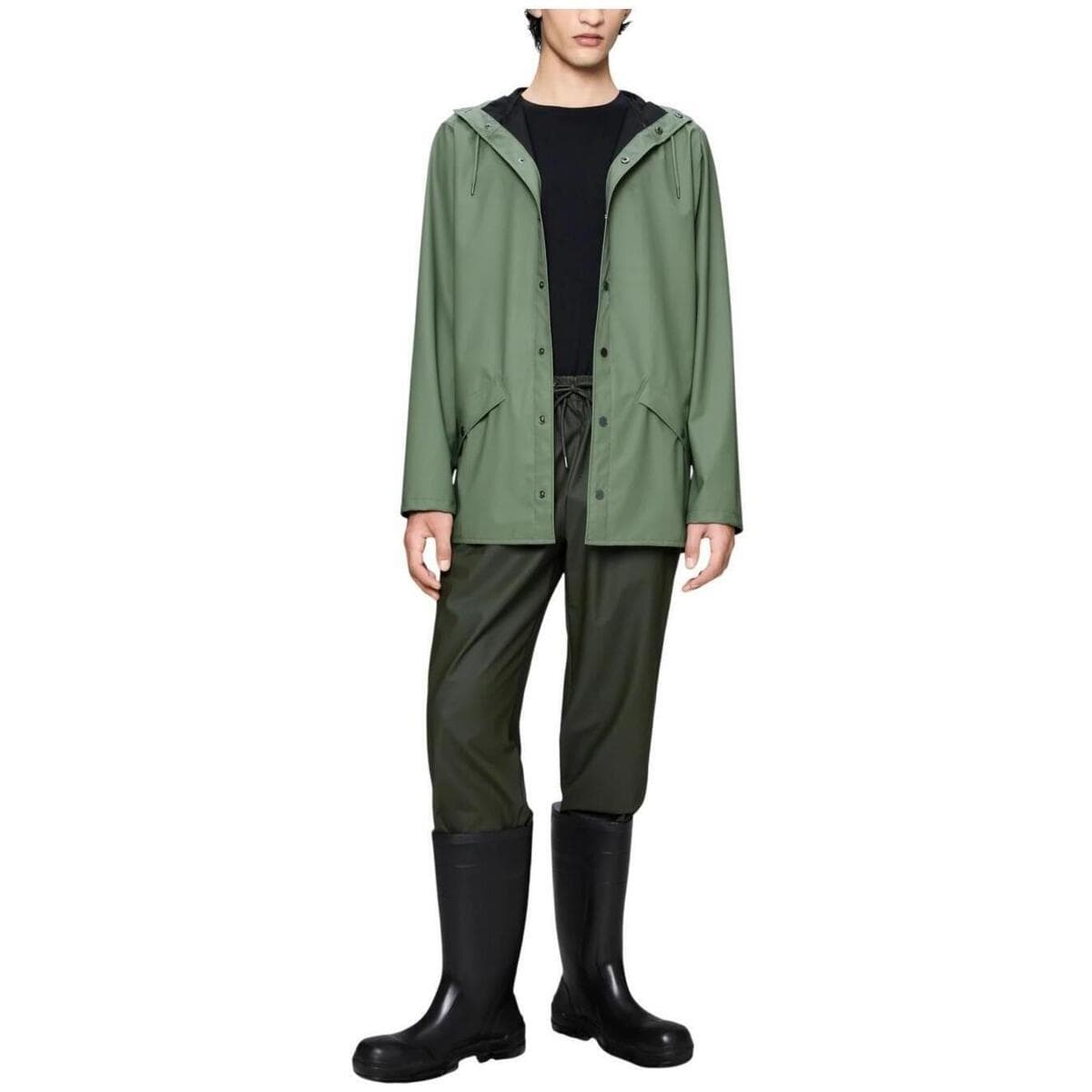 Women's Windbreakers Rains Green