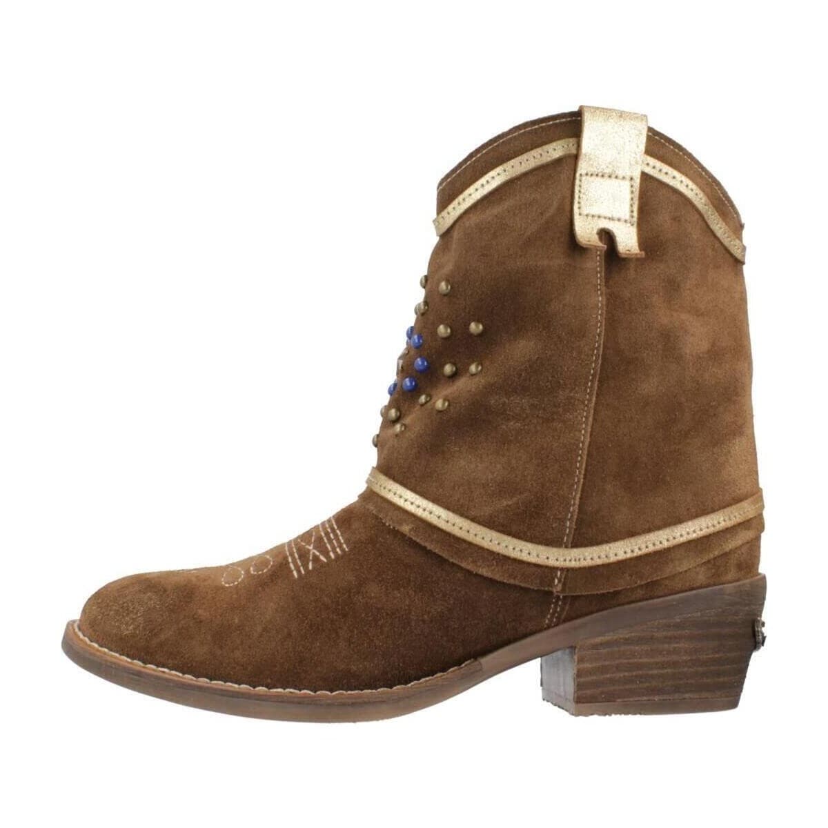 Women's Ankle Boots Nemonic Brown