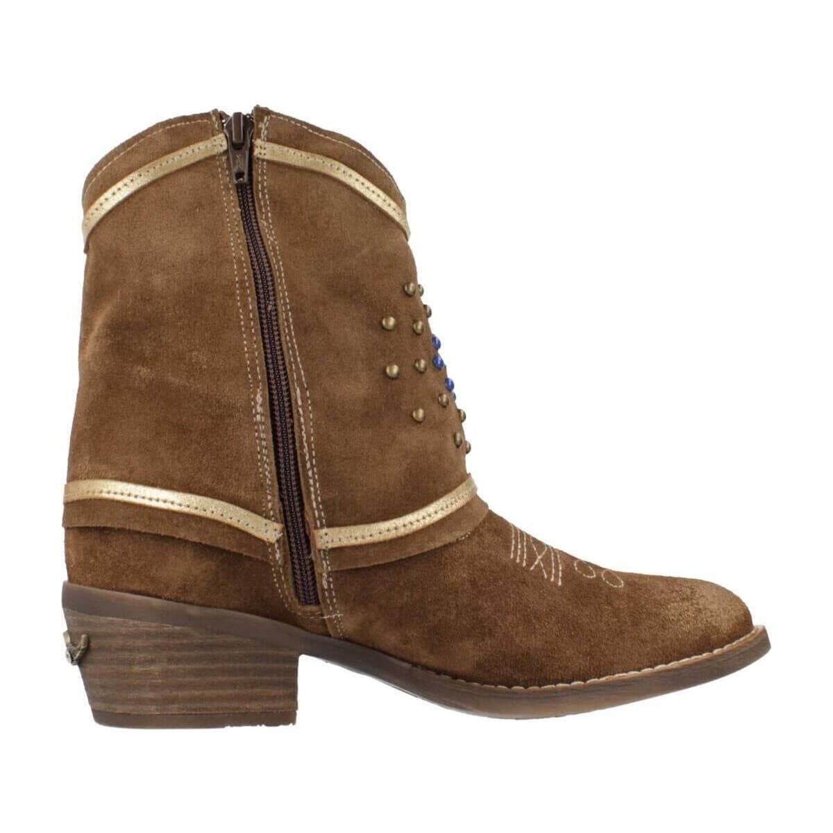 Women's Ankle Boots Nemonic Brown