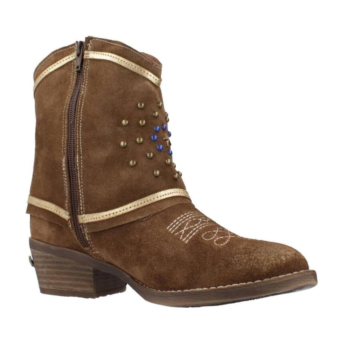 Women's Ankle Boots Nemonic Brown