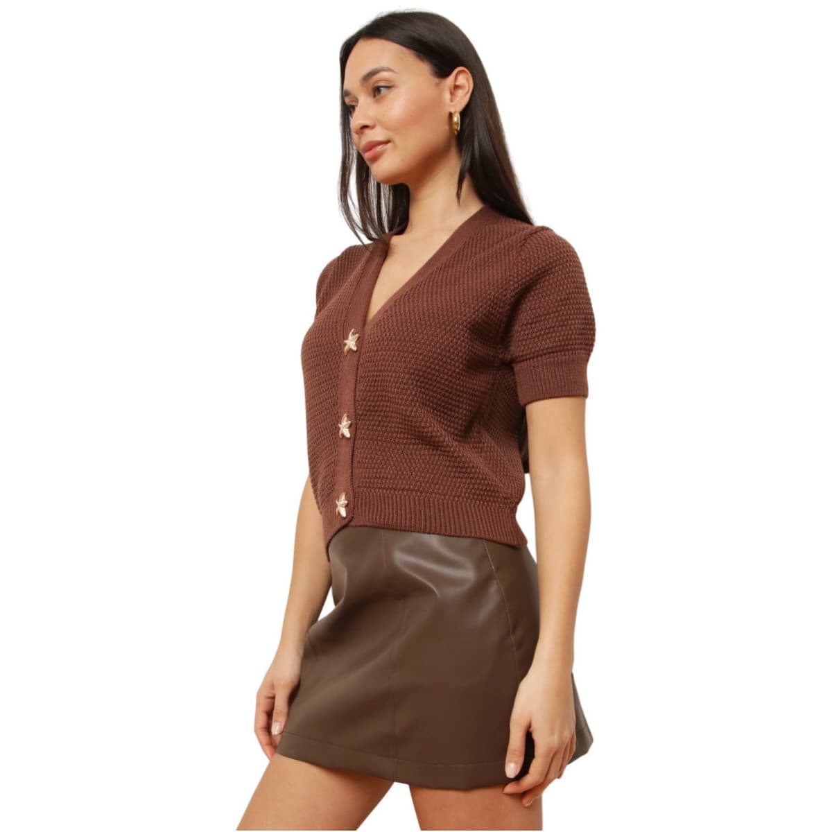 Women's Jackets La Modeuse Brown