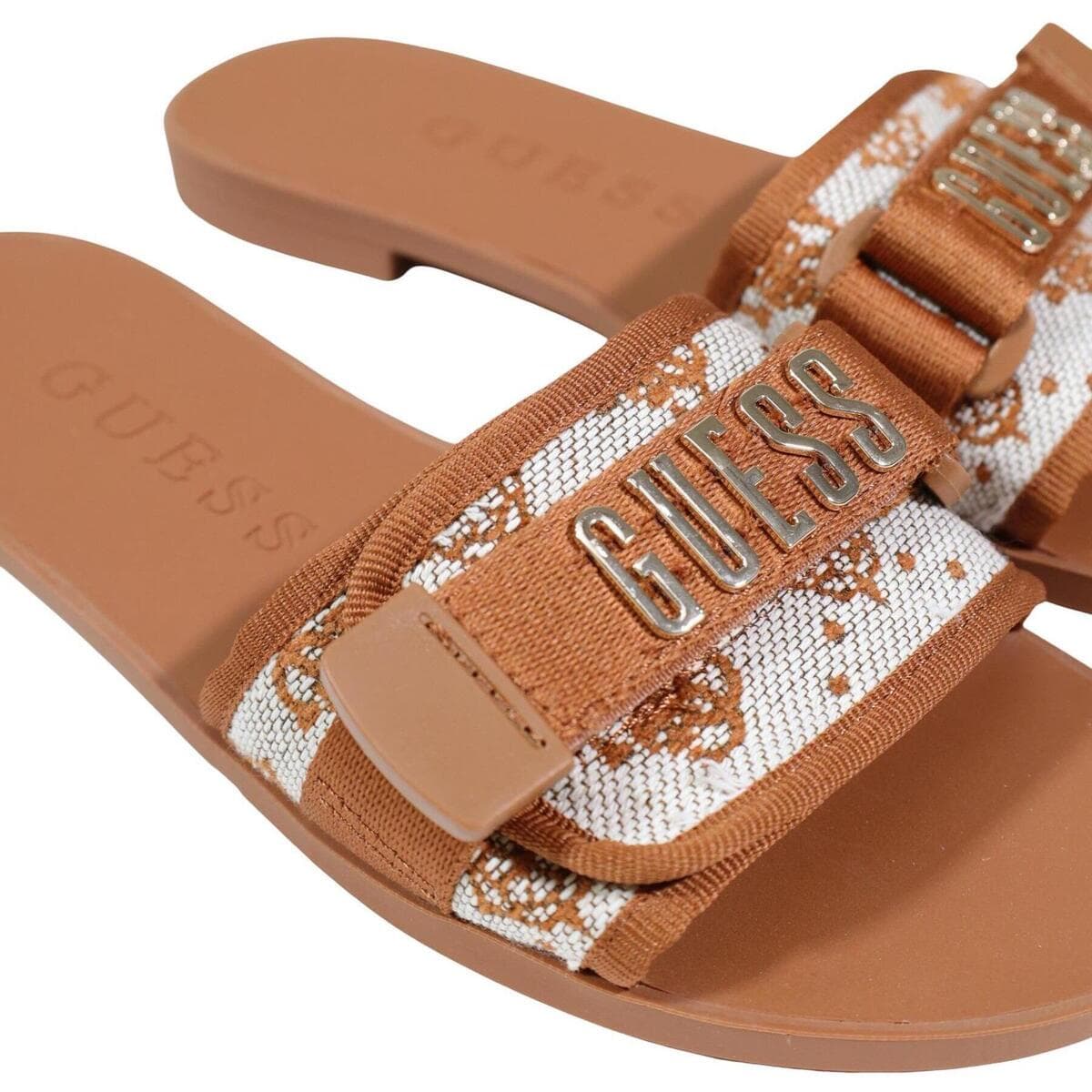 Women's Sandals Guess Brown